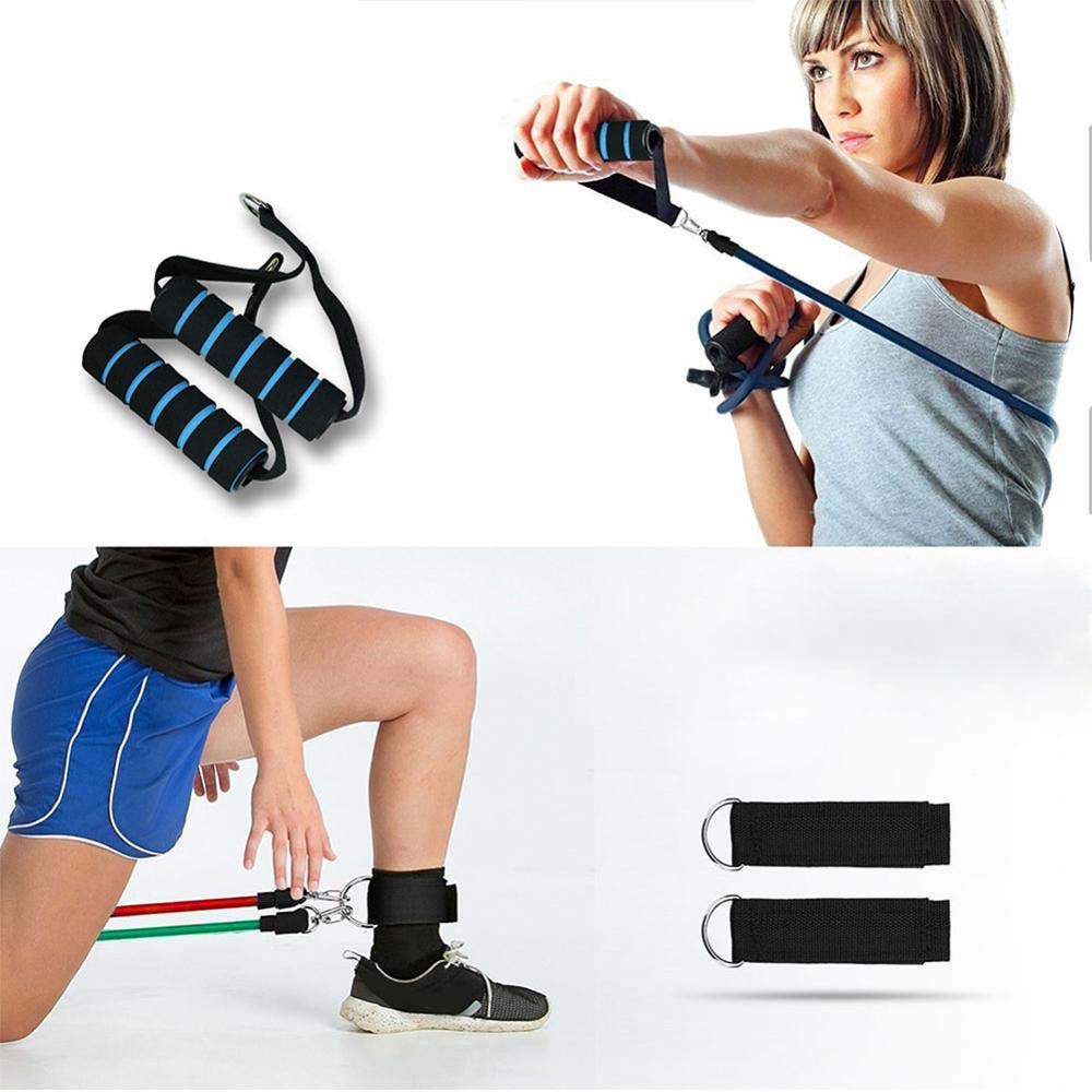 Bandes/élastiques Fitness Musculation - Set / Kit de Gym, Sport et Exercice  à la maison - Bandes élastiques Musculation - Bandes élastiques